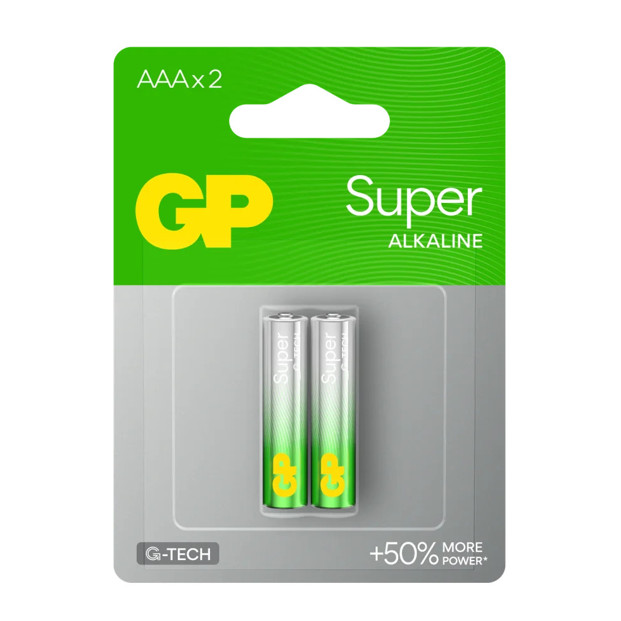 GP Pin đũa Alkaline AAA GP24AET21-2GSBC2 - combo 5 vỉ