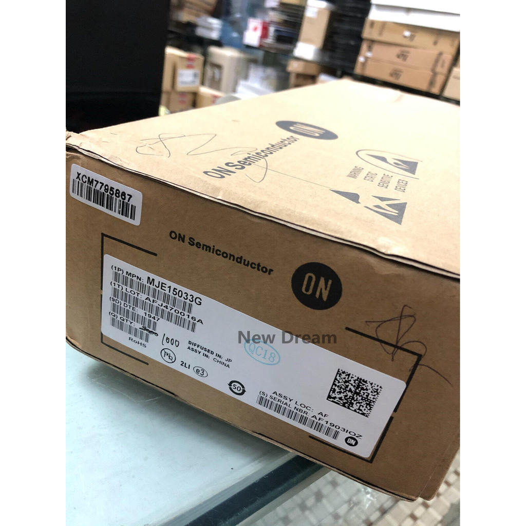 Mới Chính Hãng 4 Chiếc 2 Cặp (2 Chiếc MJE15032G + 2 Chiếc MJE15033G) NPN PNP MJE15032 MJE15033 Silic