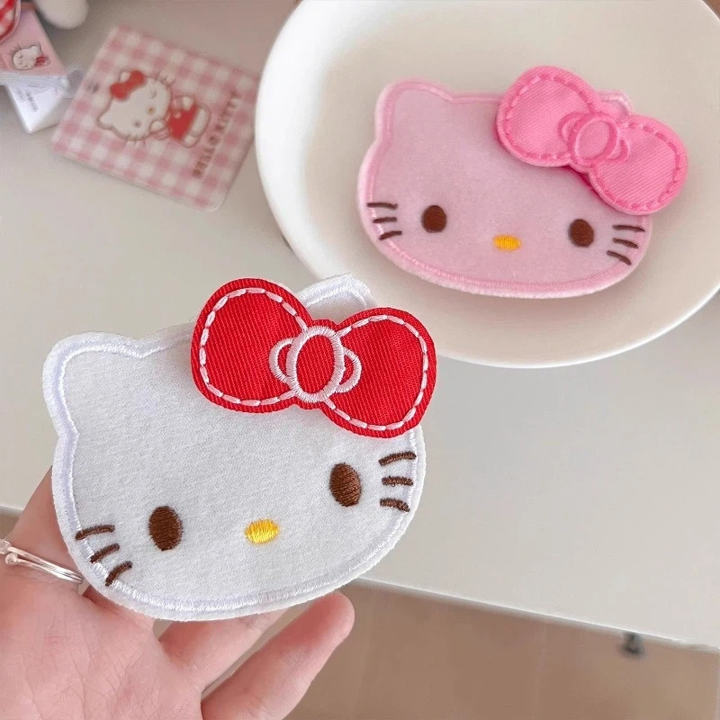 10 Chiếc Mới Dễ Thương KT Cat Invisible Bang Dán, Magic Paste Hair Organizer Cho Tóc Gãy