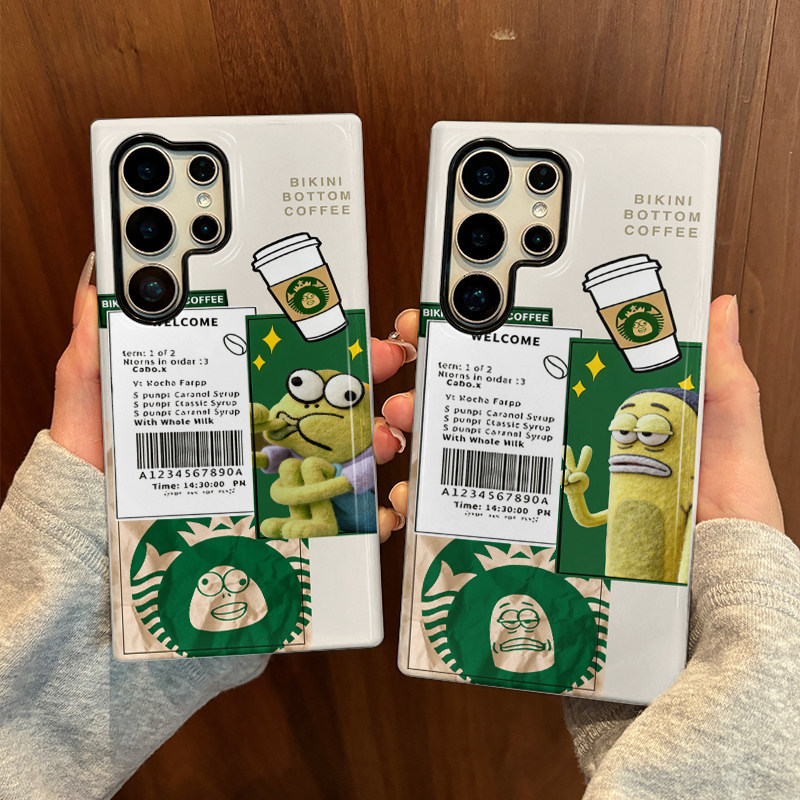 Ốp lưng Bystander A Sticker Pattern s26ultra thích hợp cho Samsung s26 s22u s23 plus s23FE s24 s25 p