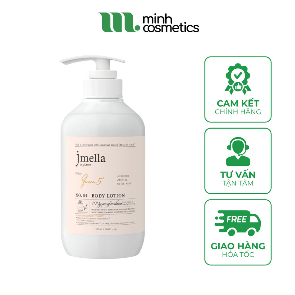 Dưỡng Thể Nước Hoa Jmella In France Body Lotion 500mL