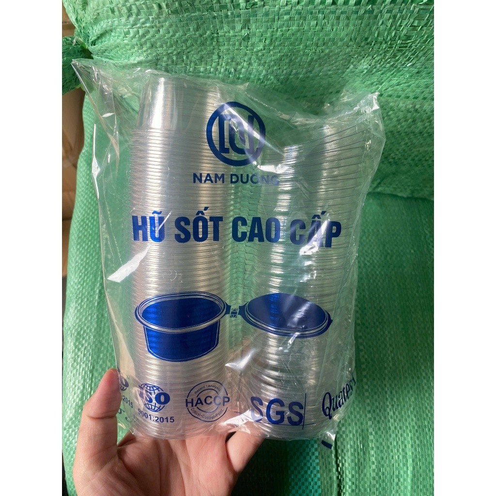 Sỉ thùng 1000 hũ sốt liền hũ liền [2OZ] 4OZ đựng sốt tiện lợi