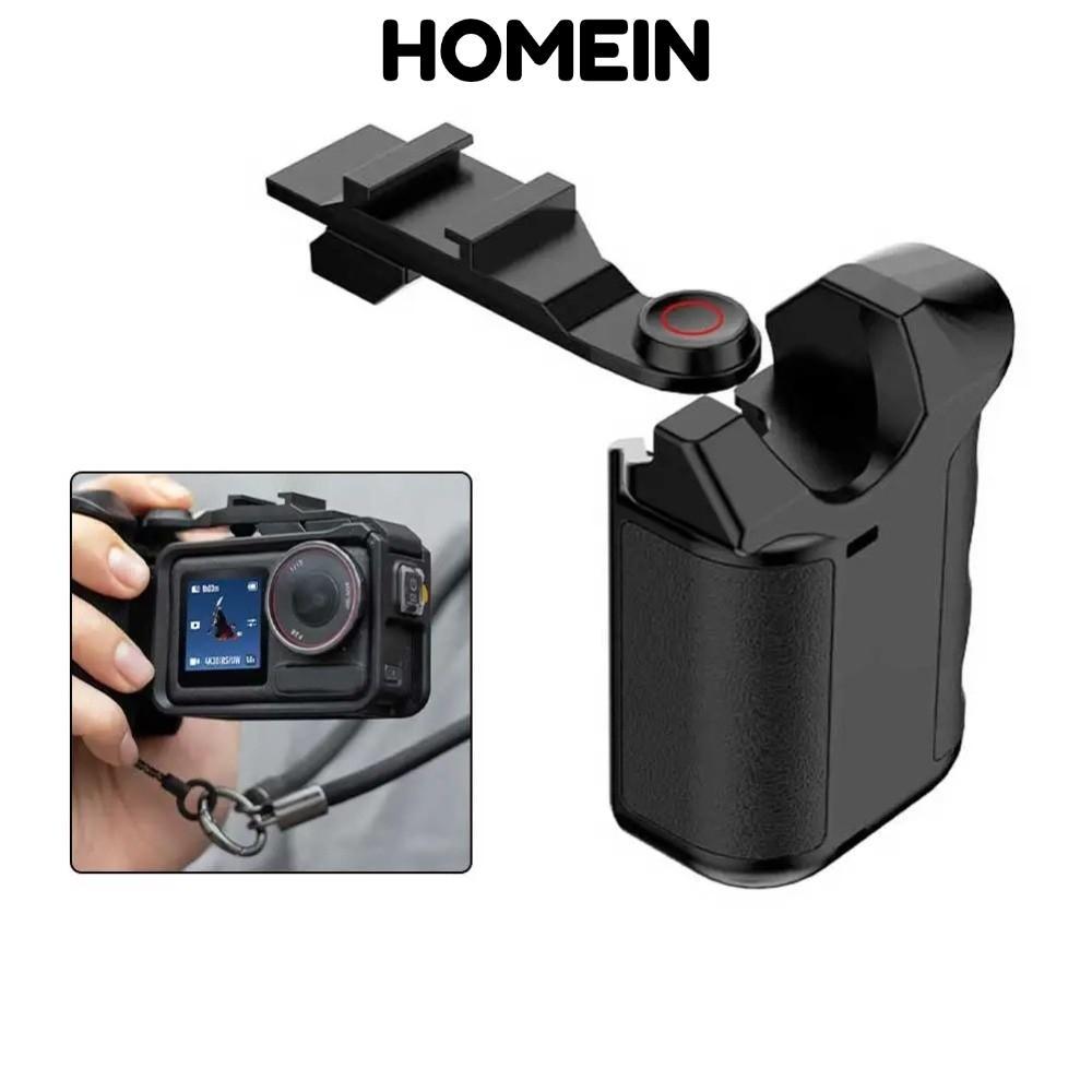 HOMEIN Xplorer Grip Kit Handle, Nút Shutter Light Street Grip Holder, Tay cầm máy ảnh bằng nhựa tháo