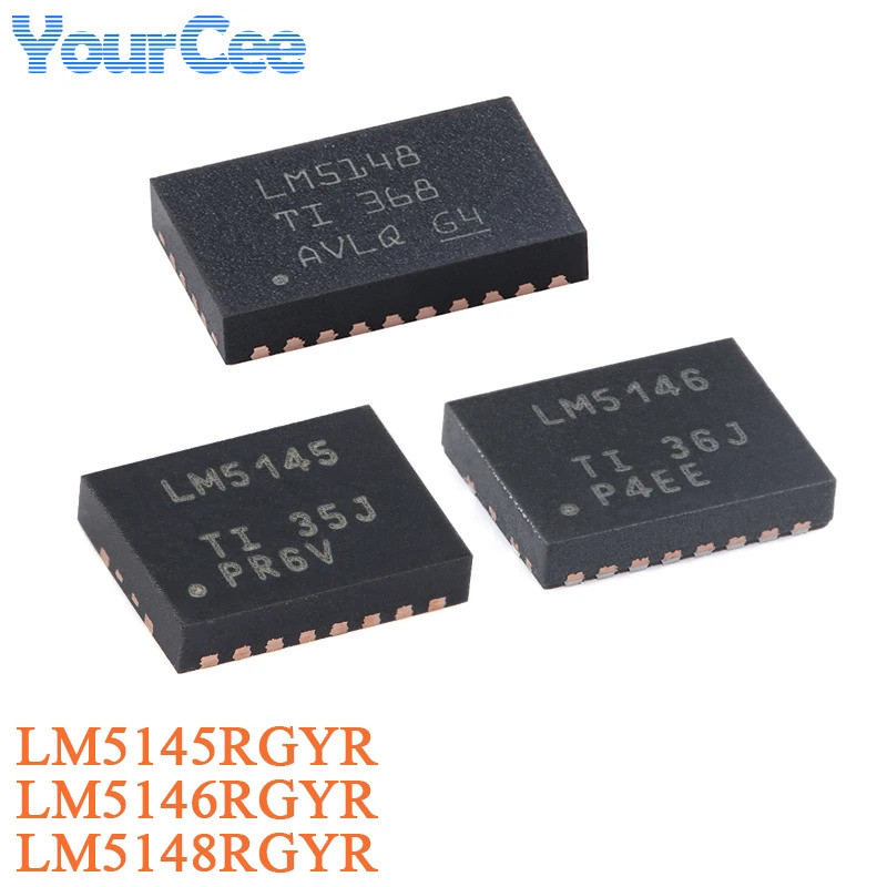 LM5148RGYR VQFN-24 LM5145RGYR LM5146RGYR VQFN-20 LM5116MHX / NOPB LM5148 LM5145 LM5146 Chip điều khi