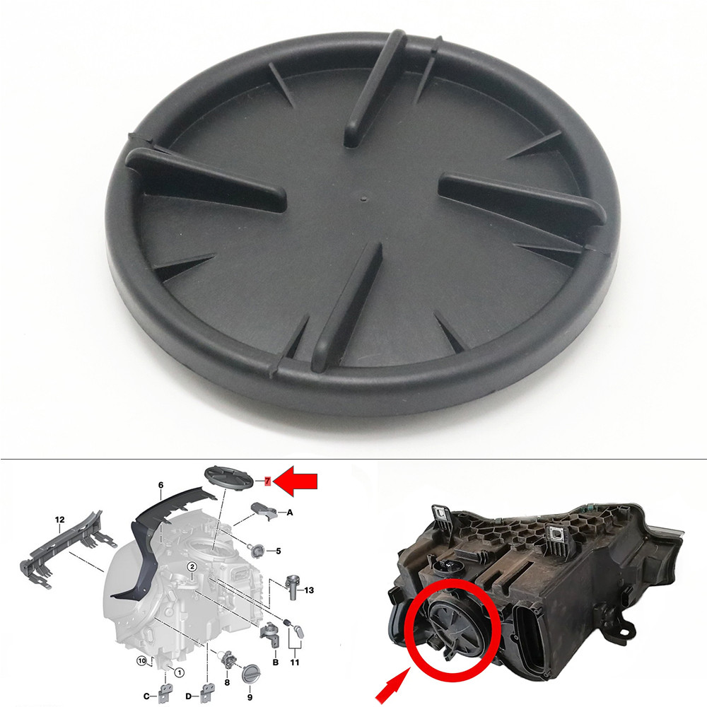 Đèn Pha Trước Bóng Đèn Pha Bụi Nắp Dành Cho Xe BMW 2 3 4 F45 F46 F80N F32 X3 X4 X5 X6 F25 F97 G01 F2