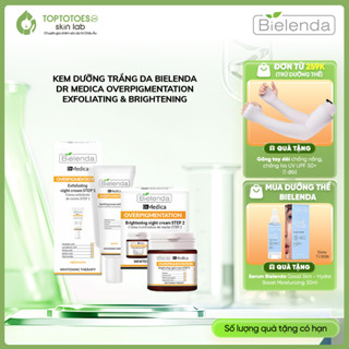   HÀNG NHẬP KHẨU  Kem dưỡng trắng da Bielenda Dr Medica Overpigmentation Exfoliating & Brightening 