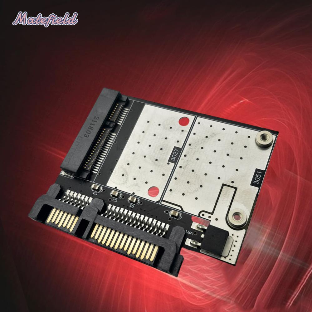 Thẻ chuyển đổi MSATA SSD sang SATA Thẻ chuyển đổi Mini SATA sang SATA sang SATA