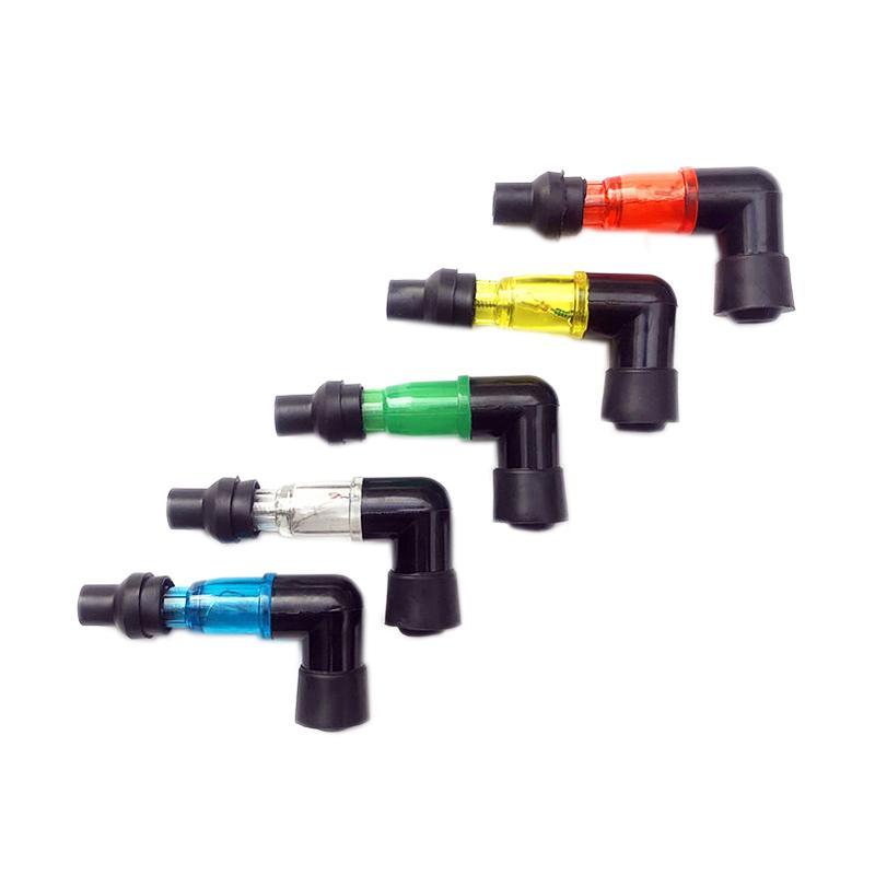 Spark Plug Caps, Universal Motorcycle Ignition Spark Plug Caps, Elbow Flashing Spark Plug Caps, Suit