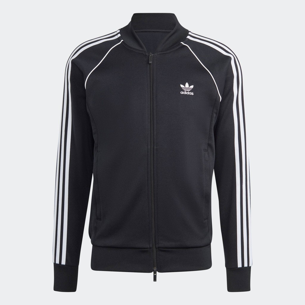 adidas Phong cách sống Áo Track Jacket SST Classics Adicolor Nam Đen IM4545