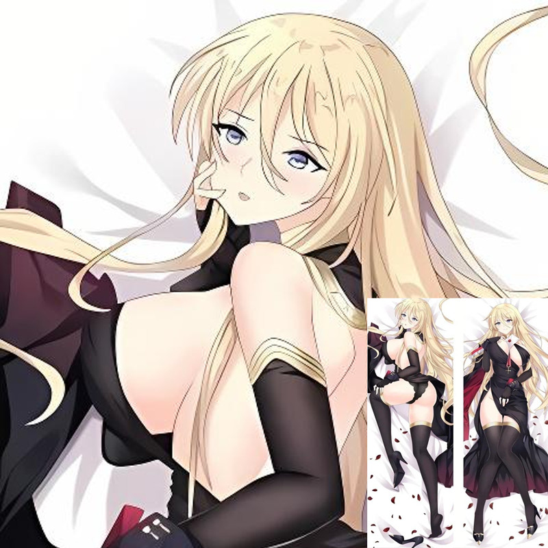 Anime Azur Lane KMS Bismarck Dakimakura Vỏ Gối Full Vỏ Gối Chăn Ga Gối Trang Trí Quà Tặng