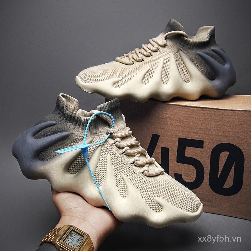 Dragon Boy Đôi Màu Phù Hợp Với Núi Lửa Giày Xiaolongbao Vance Giày Dừa Tất Giày