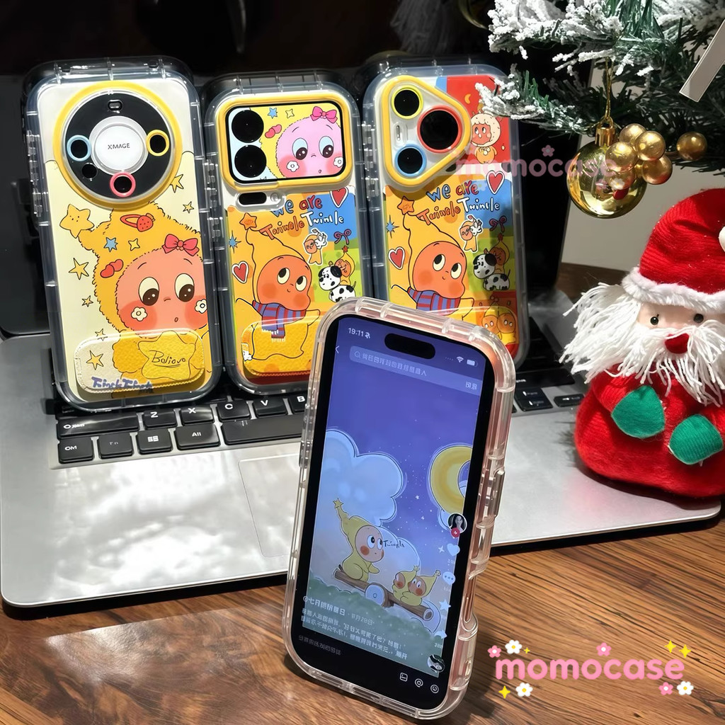 Vỏ Cho IPhone 17 16 15 11 12 13 14 Pro Max 14 16 12 15 13 Pro Air Hoạt Hình Người Sao Puppy Băng Cán