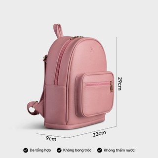 Balo Yuumy (Thời trang nữ tiện lợi cỡ trung - Balo da Seasand YBA70) Bagsmart