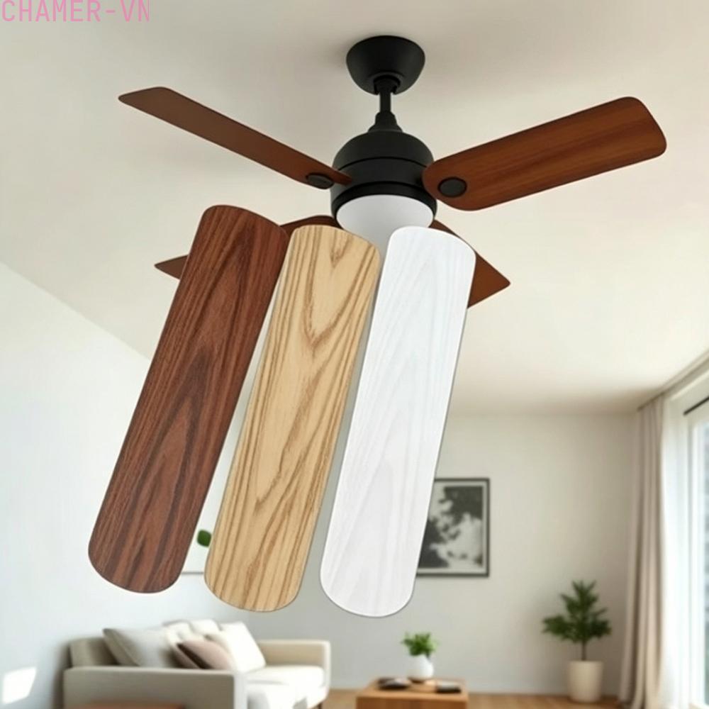 【CHAMER】Replacing 52-inch Wood Grain Ceiling Fan Blades With Plastic Ceiling Fan Blades【HomeLiving】
