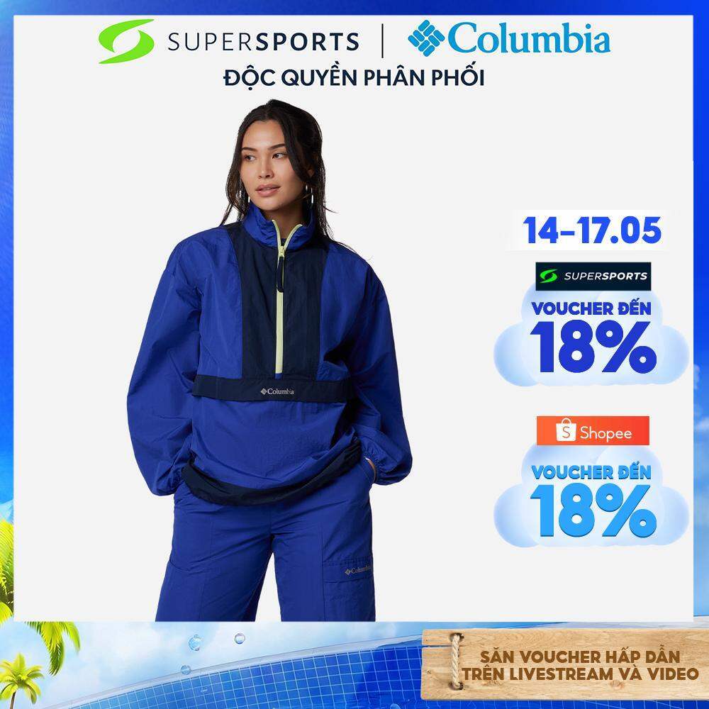 Áo Khoác Nữ Columbia Boundless Adventure™ Anorak - Xanh Dương - 2098421516