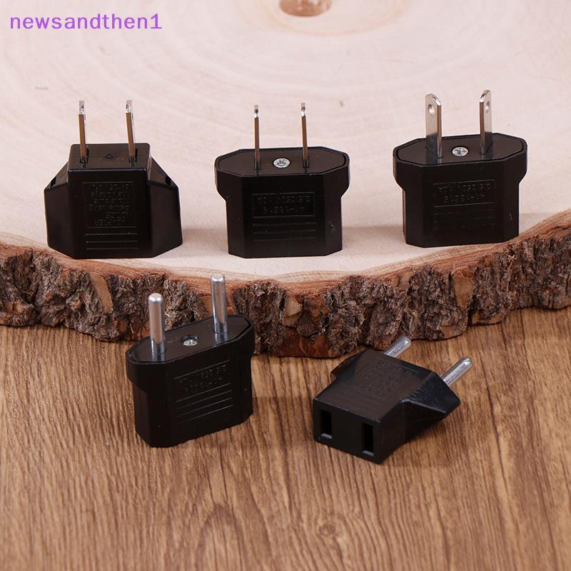 Newsandthen1 2 Cái US AU EU US Sang EU / EU Sang US Cắm Adapter Euro Du Lịch Điện Cắm Ổ Cắm Bộ Chuyể