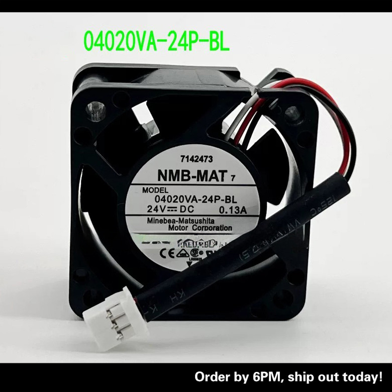 04020VA-24P-BL NMB 4020 24V 0.13A Quạt biến tần Agawa Fenaco