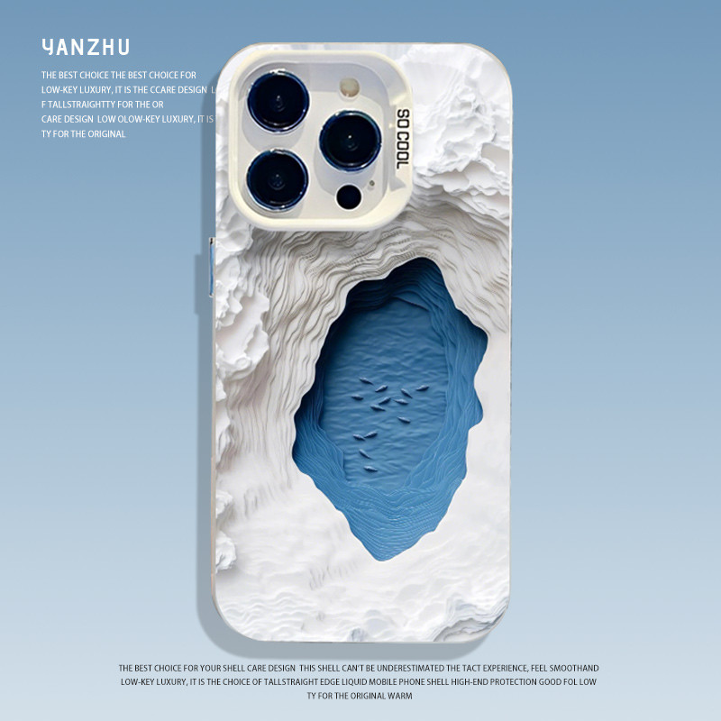 Ốp Điện Thoại Văn Hóa Cá Thích Hợp Cho Apple 17 Bộ 16 Niche iphone15promax Huawei pura80pro Cảm Giác