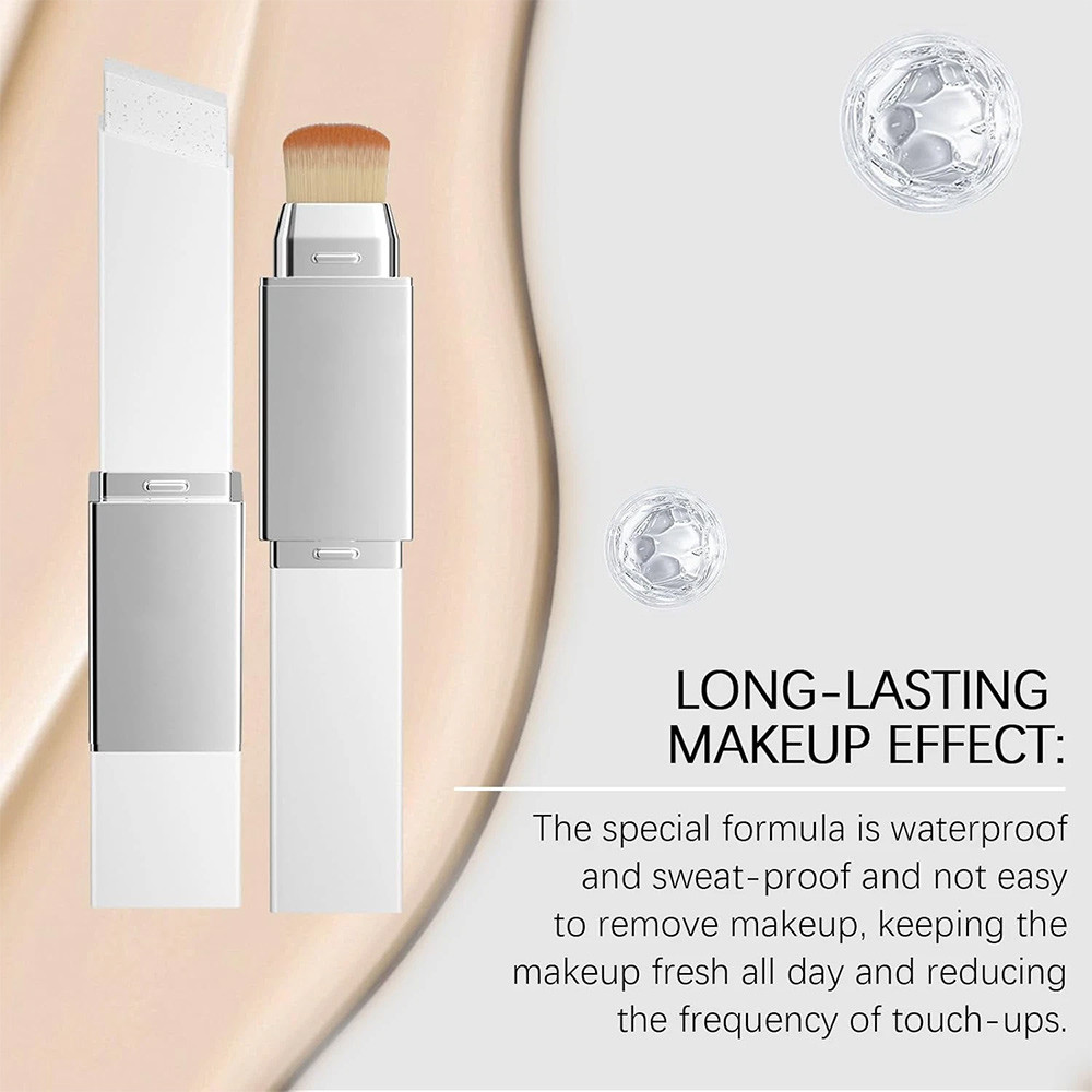 Color-Changing Foundation Stick - Dual-Ended with Detachable Brush 13g/0.46oz