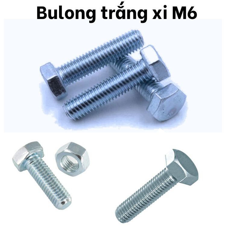 Bulong M6 + tán sắt xi ( giá 10 bộ )