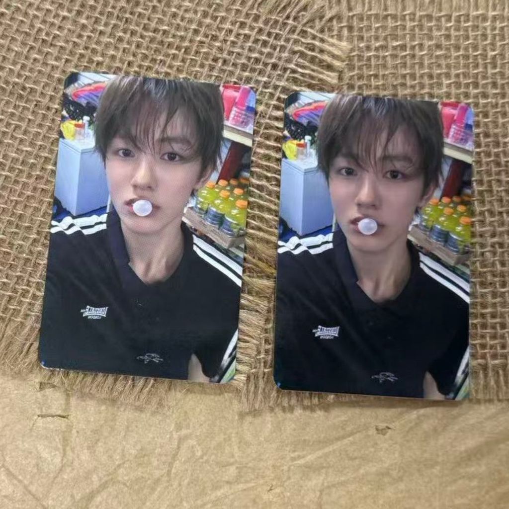 Cortis nghiêm thành viên br may mắn thẻ 4 may mắn thẻ phun bong bóng nghiêm thành viên thẻ nhỏ