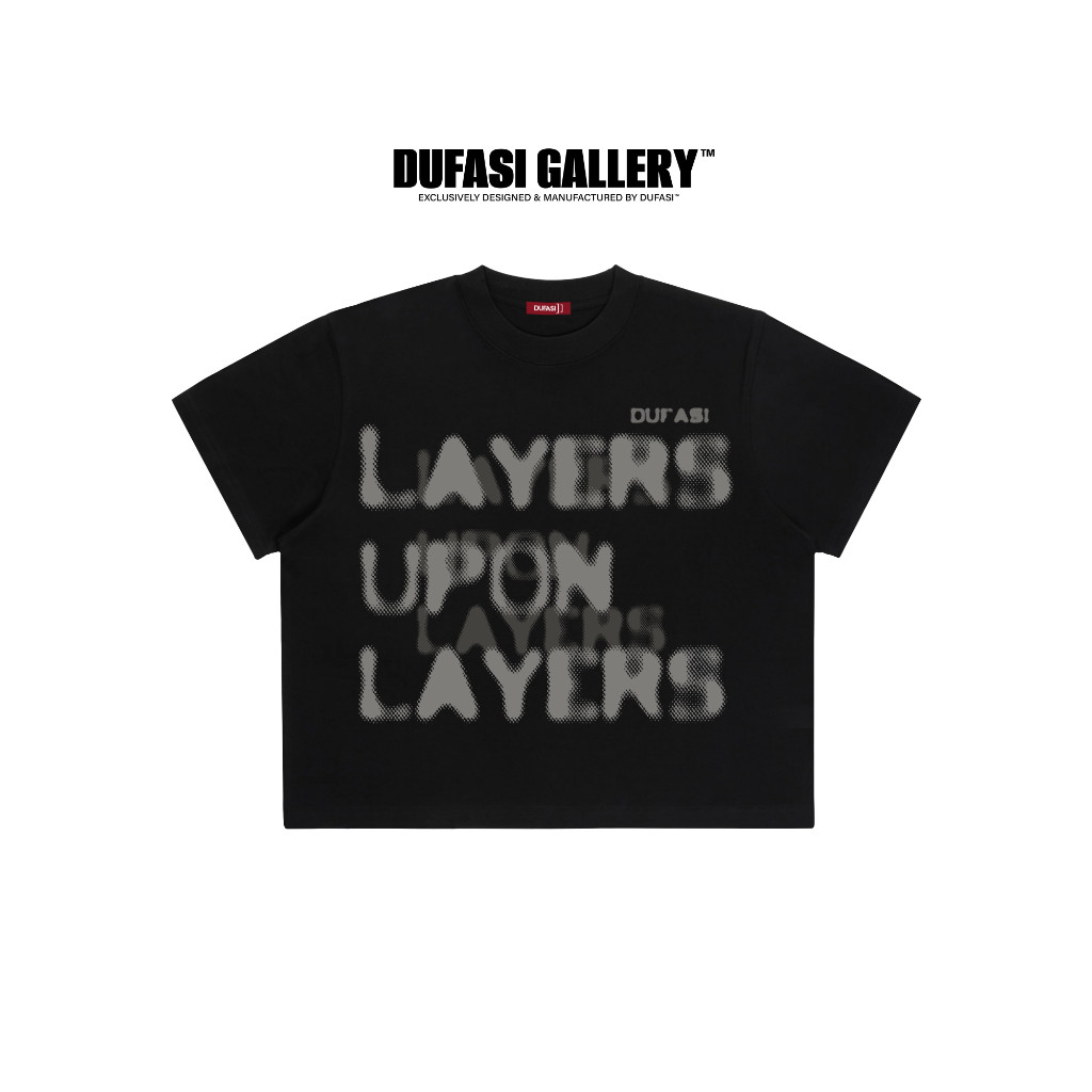 Áo Thun Nam Nữ Unisex Form Boxy DUFASI™ - 100% COTTON / 280GSM - LAYER UPON LAYER