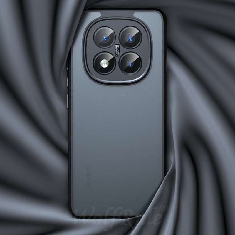 Dành Cho Redmi Note 15 14 13 Pro Plus Turbo 3 4 Pro Ốp lưng Mờ Mờ Trong Suốt