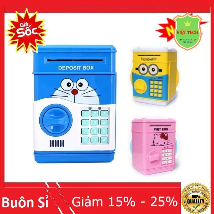 Két Sắt Điện Tử Mini (LOẠI TO - ĐƯỢC CHỌN MÀU)