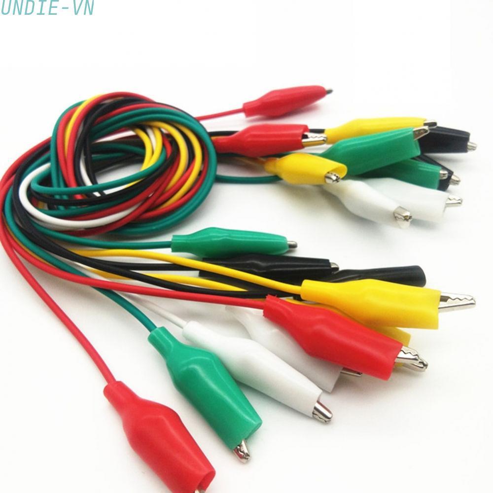 UNDIE❤️Alligator Insulated Test Leads Blocks Clamp Clips Connectors Crocodile