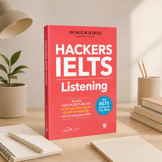 Sách - Hackers IELTS Listening - Lộ Trình Tự Học IELTS Kèm Lời Giải Chi Tiết (Gamma Books)