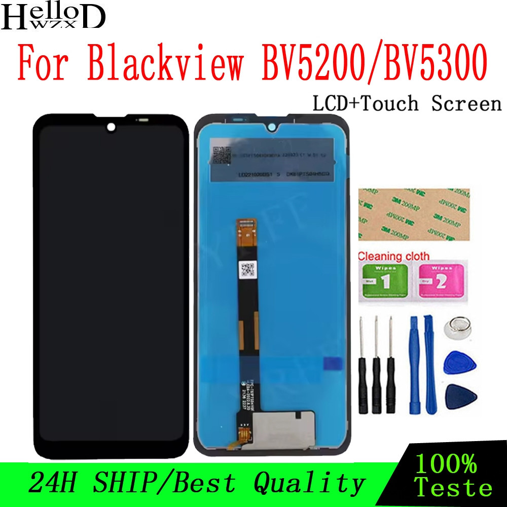 6.1 "Chính Hãng Cho BLACKVIEW BV5300 BV5200 Màn Hình LCD + Bộ Số Hóa Màn Hình Cảm Ứng Cho Màn Hình B