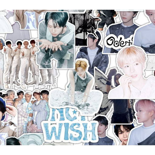 8-108 Chiếc NCT WISH Ode to Love Sticker NCT DREAM WayV Trở Lại Tương Lai MARK Renjun Jeno HAECHAN J