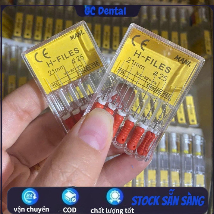 Mani H-file, K-file Reamers, / Trâm nội nha Mani