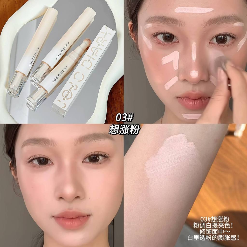 son JOJO DIARY kem che khuyết điểm Che khuyết điểm, điều chỉnh tông màu da wakemake lipstick má hồng