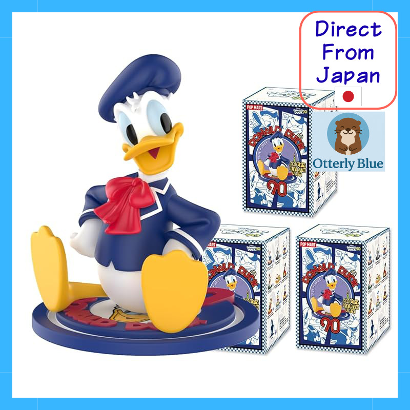 POP MART Disney Donald Duck 90th Anniversary Series 1-Piece Blind Box PVC Sofubi Figure Premium Coll