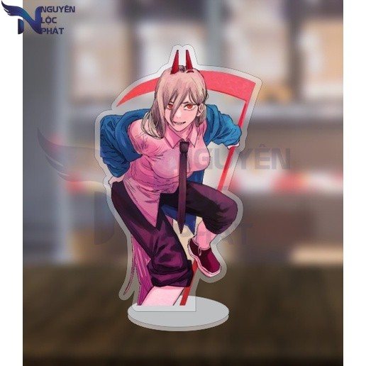 Mô hình standee truyện tranh Chainsaw Man dễ thương