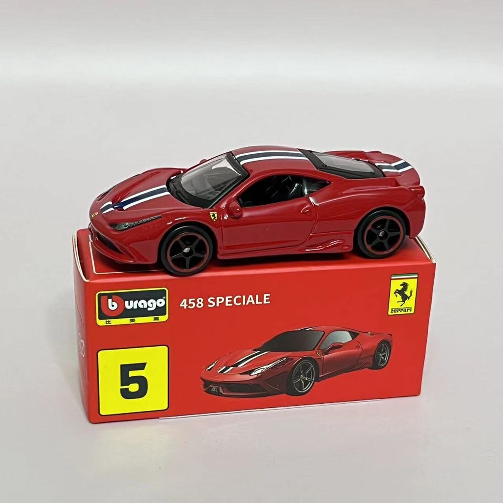 Đồ trang trí mô hình ô tô hợp kim Ferrari 488 1; 64 Đồ chơi ô tô bỏ túi Lafaenzo Phiên bản sưu tập x