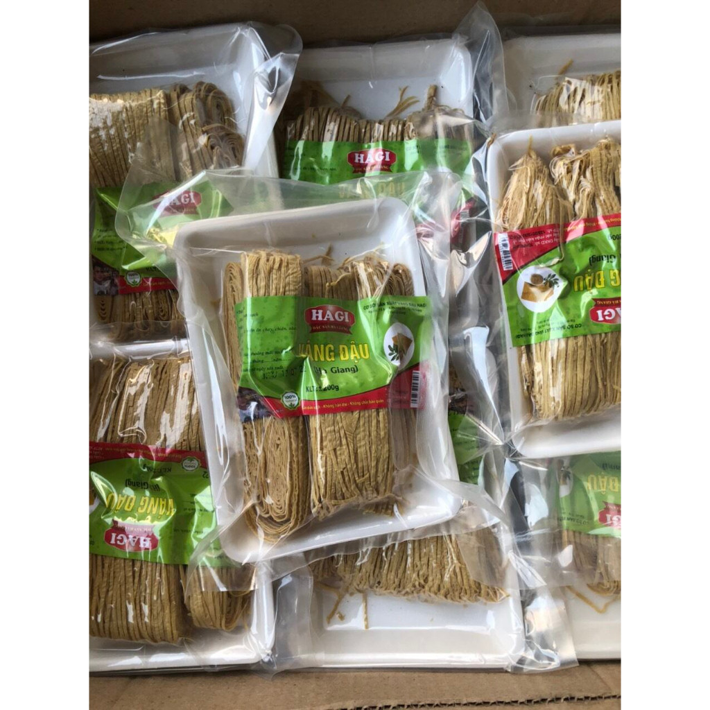 200g Mì Váng đậu Hagi- Mì Tàu hũ ky khô - Loại đặc biệt hút chân không