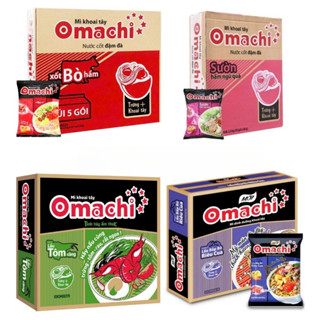  Thùng 30 Gói Mì Omachi Khoai Tây Các Vị x 80g   AN TÂM MART 151  