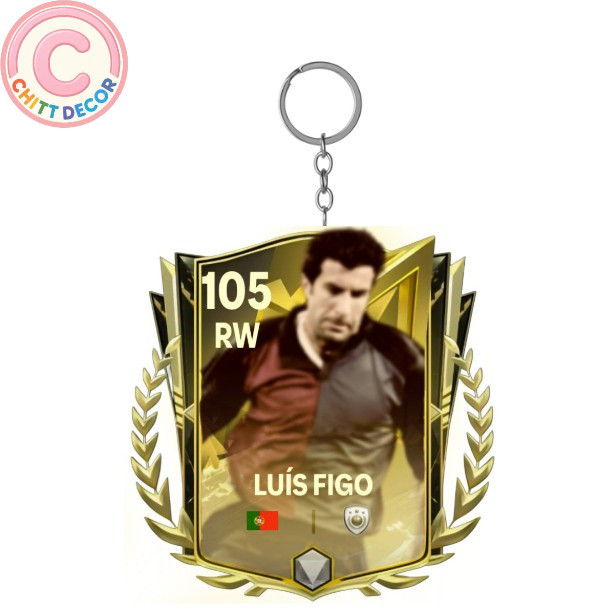 ard Luís Figo Keychain - chit