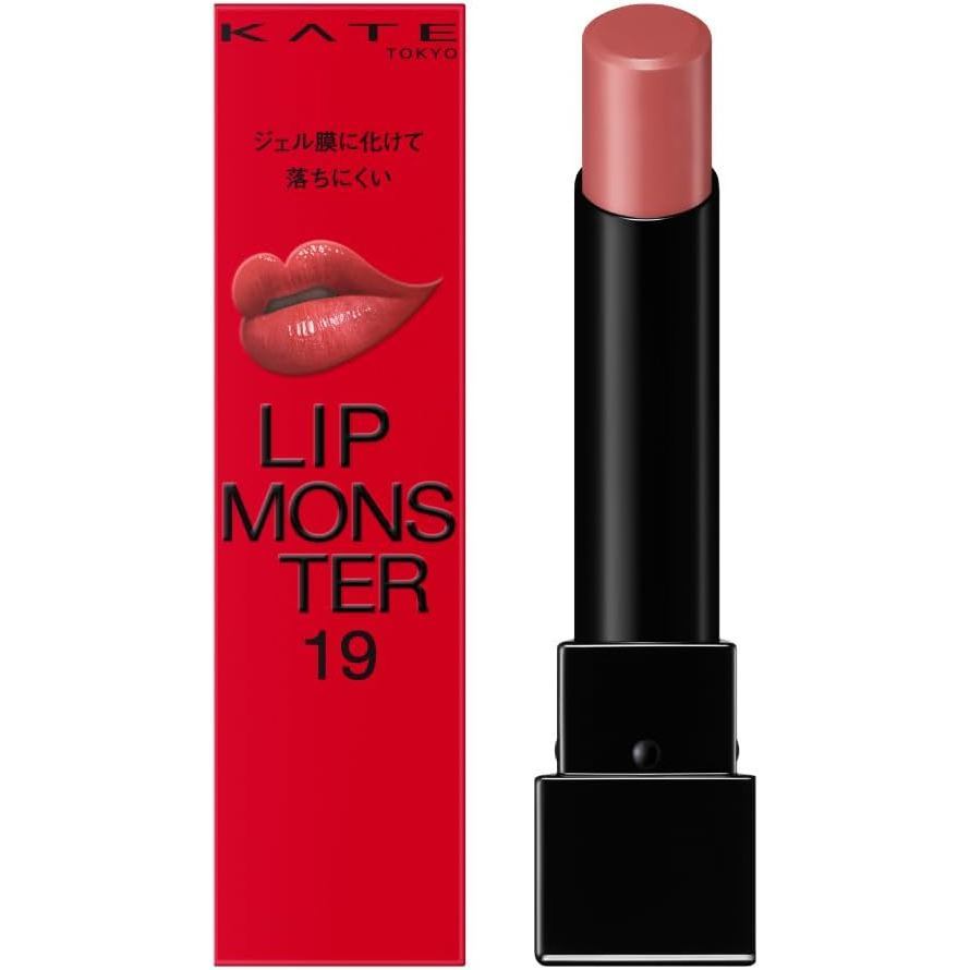 【direct from japan】KATE Lip Monster 19 Rosé Pink - Long-Lasting Hydrating Lip Color
