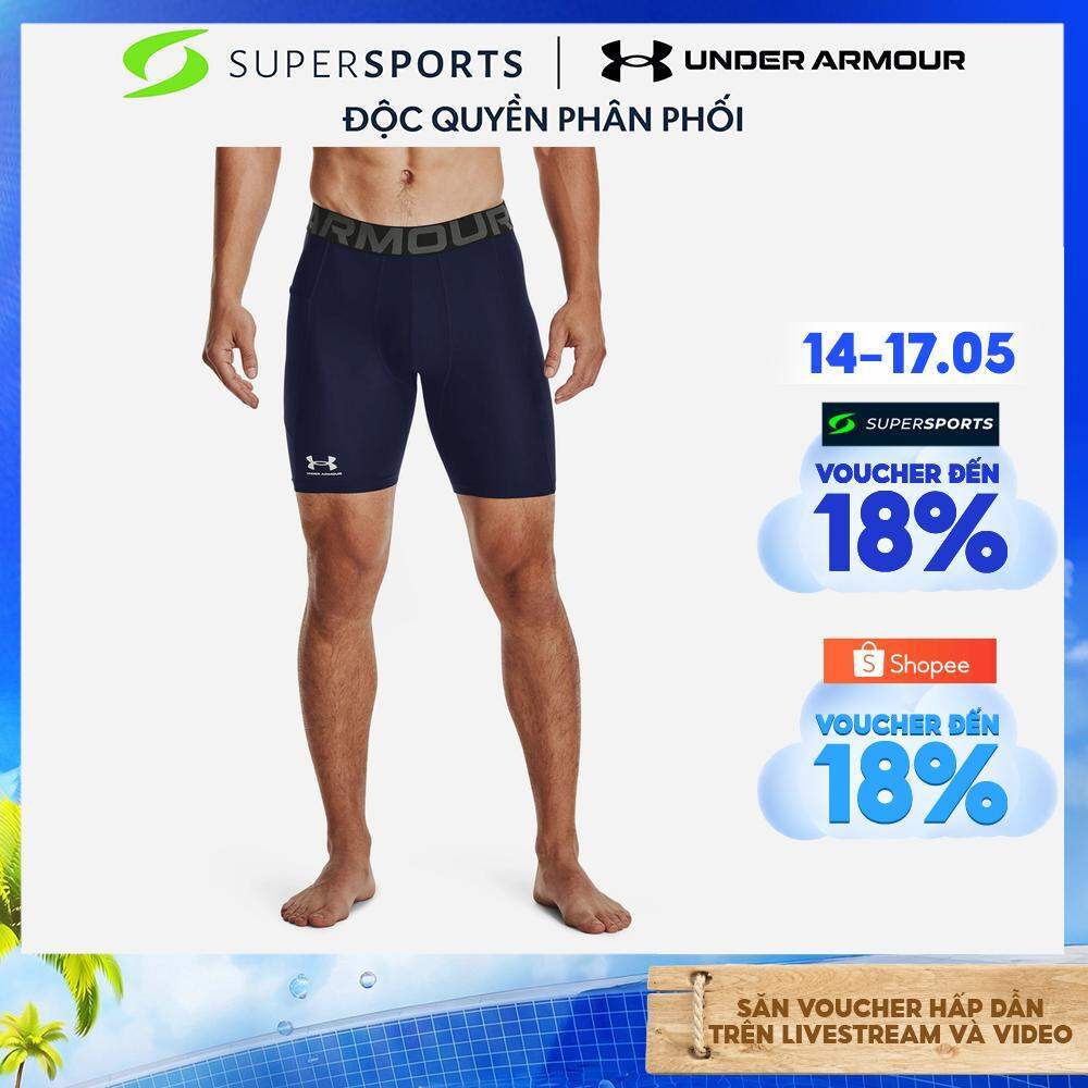 Quần Ngắn Nam Under Armour Heatgear® Compression - Xanh Navy - 1361596-410