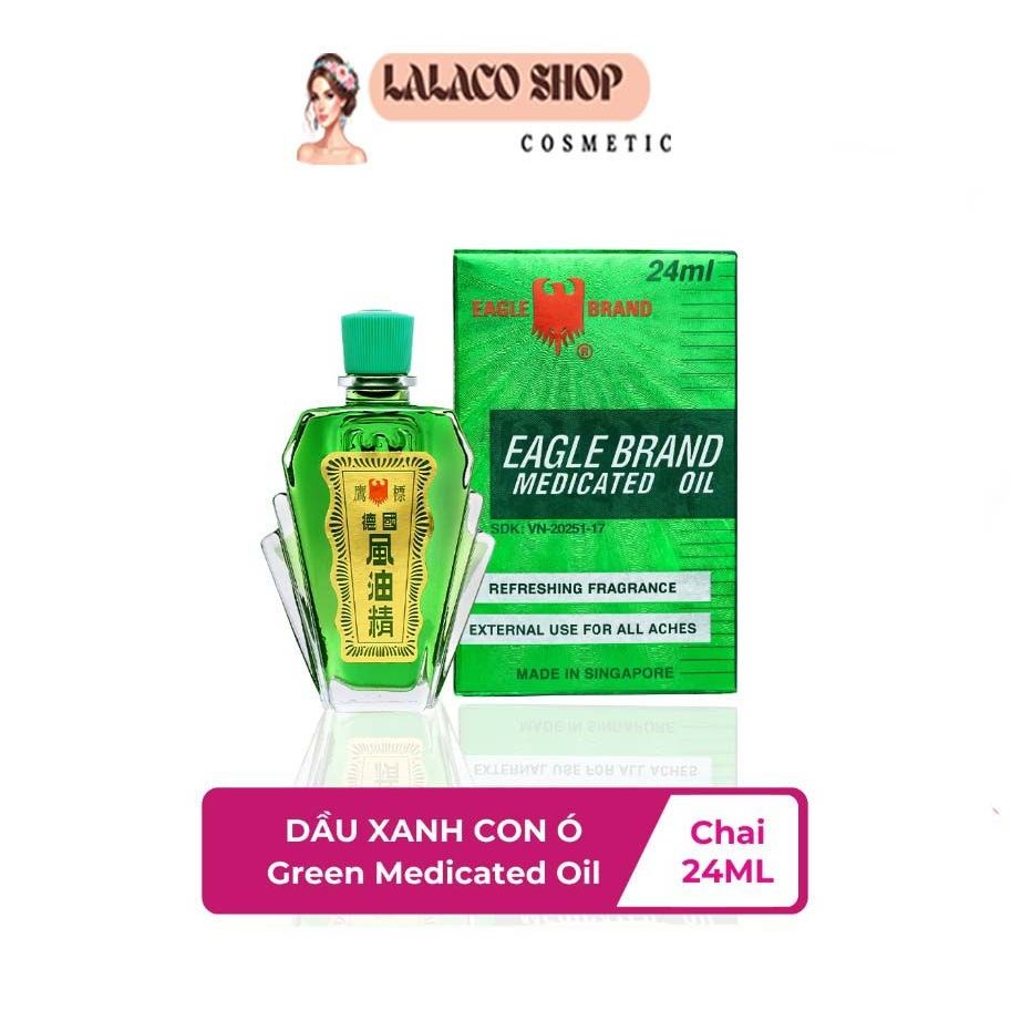 [Chính Hãng Singapore] Dầu Gió Xanh Con Ó Eagle Brand 6ml / 12ml / 24ml
