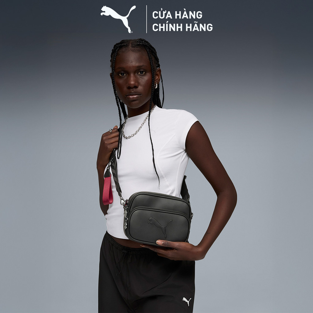 Túi Đeo Chéo PUMA Nữ SENSE Crossbody Bag Black Màu Đen