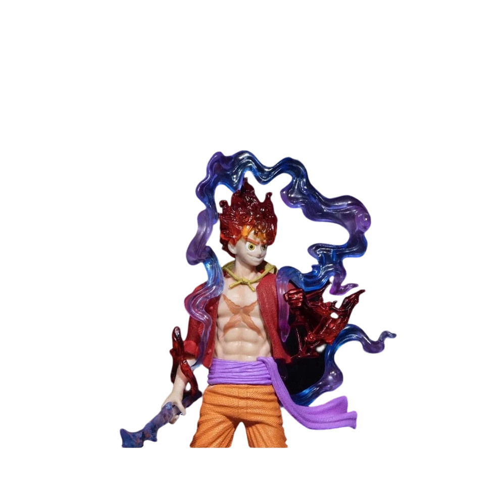 21cm Anime One Piece Hình GK Sun God Nika Gear 5 Luffy PVC Hành Động Tượng Khỉ Tượng Sưu Tập Mô Hình