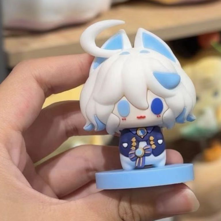 【Fast shipping】mô hình furina figure Yuanshen Funingna 6.1cm Hình Đồ trang trí ngoại vi Búp bê