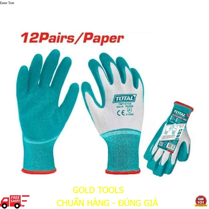 (M63) Găng tay cao su XL TSP13103