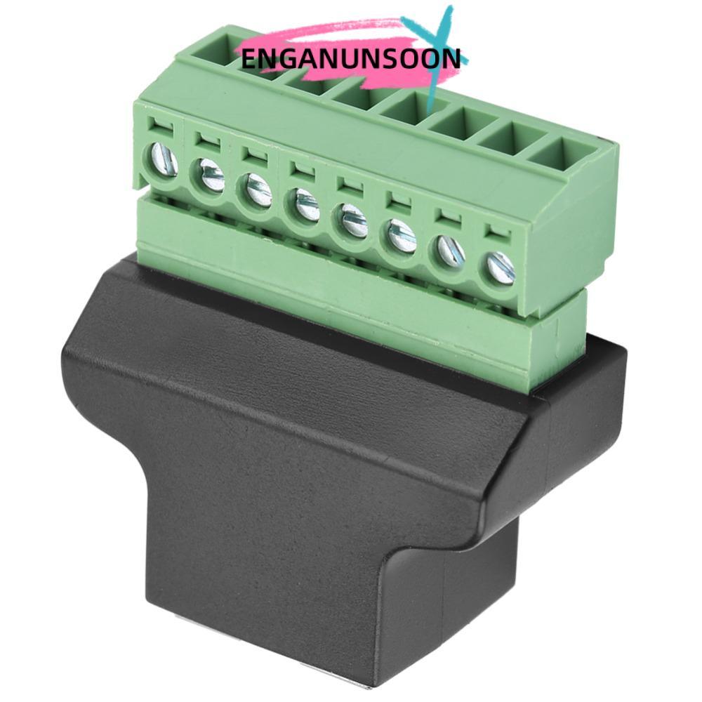 ENGANUNSOON RJ45 đột phá, 8P8C RJ45 không hàn nữ để vít 8 chân kết nối, RJ45 nữ Jack cắm và chạy Hệ 