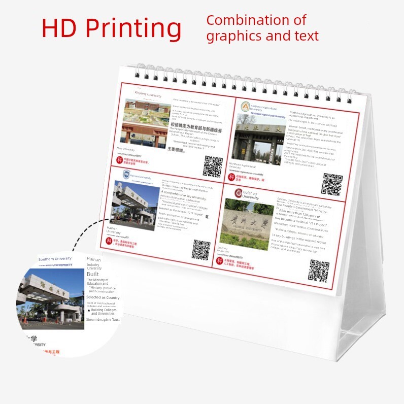 quà noel quà giáng sinh Trường đại học danh tiếng Biểu đồ treo tường Trường đại học 100 tình nguyện 