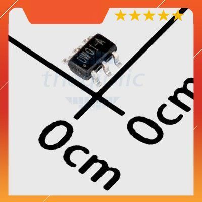 [20 Cái]- DW01A IC Bảo Vệ Pin 1 Cell SOT-23-6 IoT Maker 90